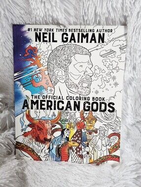 5/$25 NWT American Gods Coloring Book